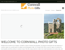 Tablet Screenshot of cornwallphotogifts.co.uk